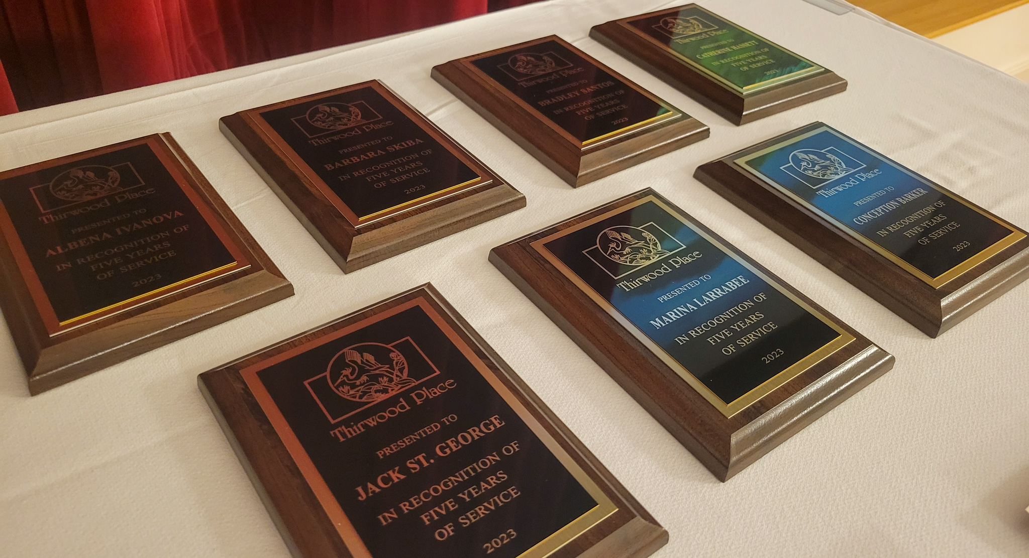 Thirwood Place Recognizes 17 Team Members for Longevity of Service